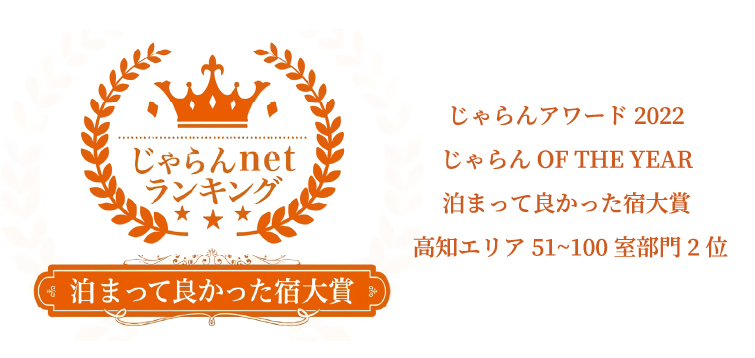 じゃらんnetランキング 泊ってよかった宿大賞